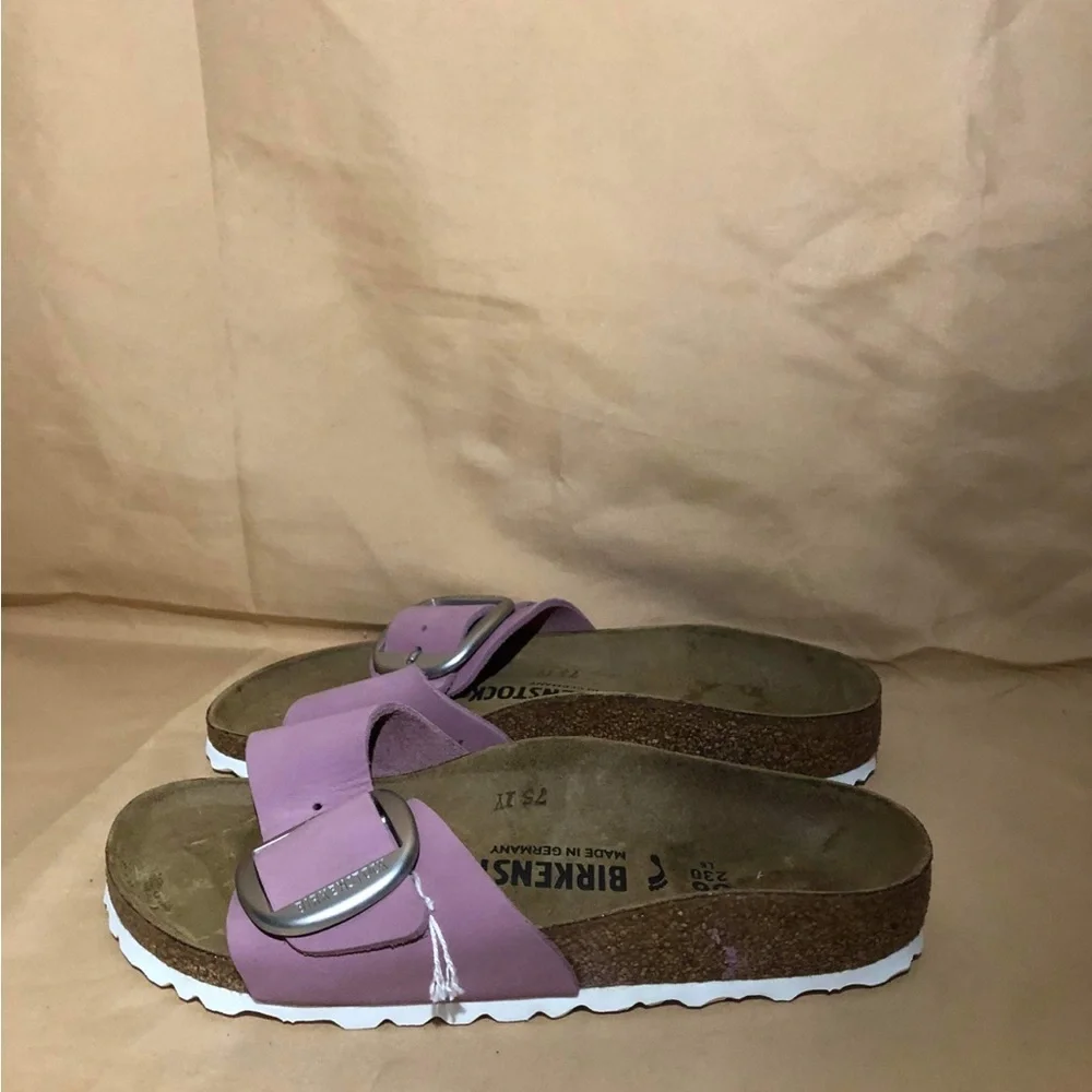 Birkenstock Madrid Big Buckle Silver